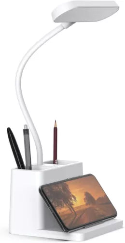 Chargeable LED Desk Lamp with Pen Holder