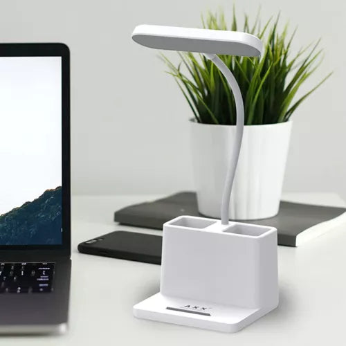 Chargeable LED Desk Lamp with Pen Holder