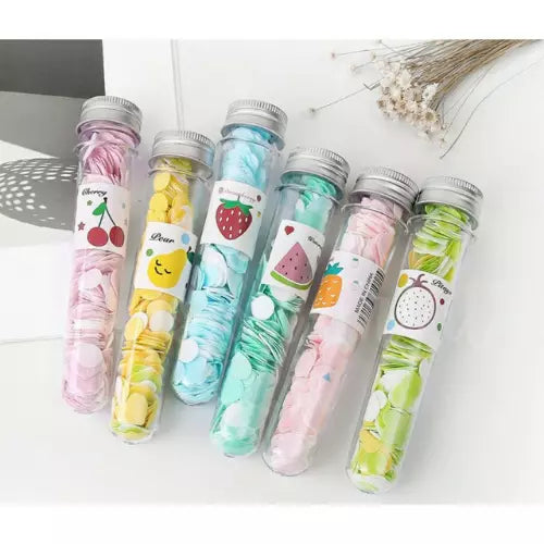 Flowered Shaped Disposable Mini Paper Soap Bottle