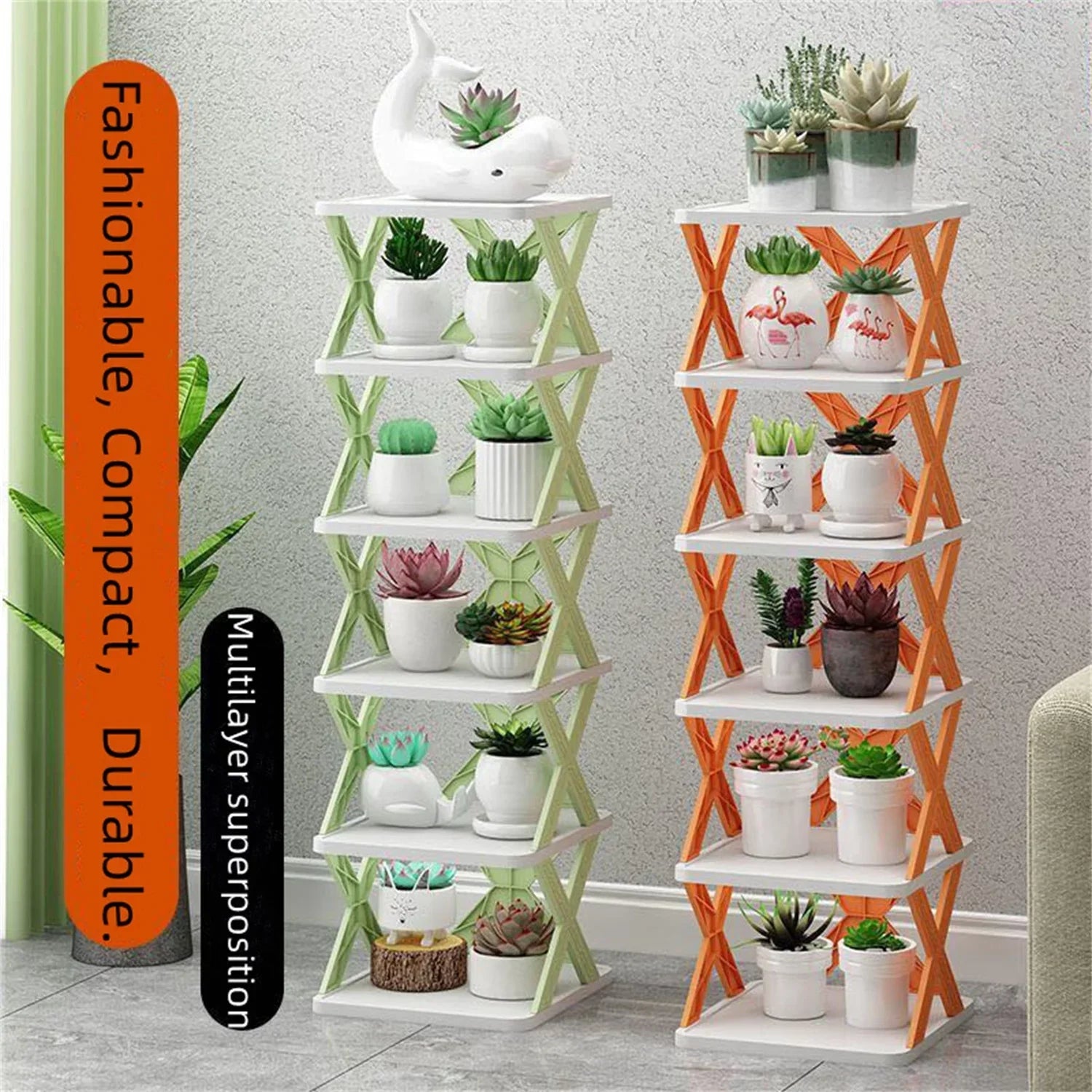 Stackable Space-Saving Shoe Rack Organizer